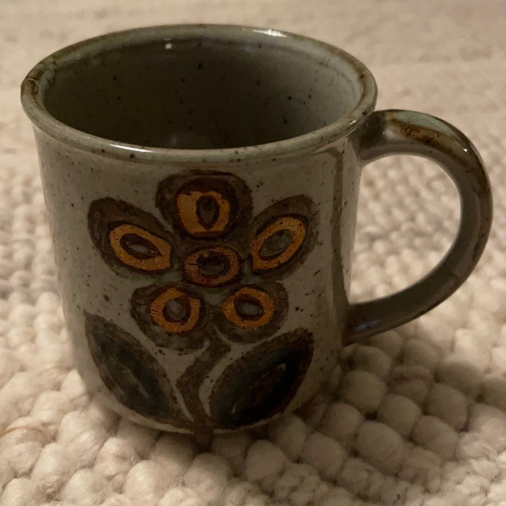 Vintage Flower Mug